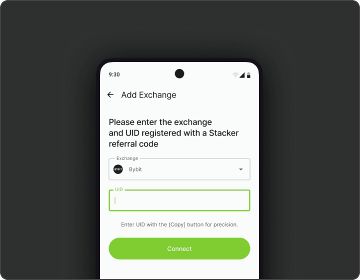 Link your exchange UID